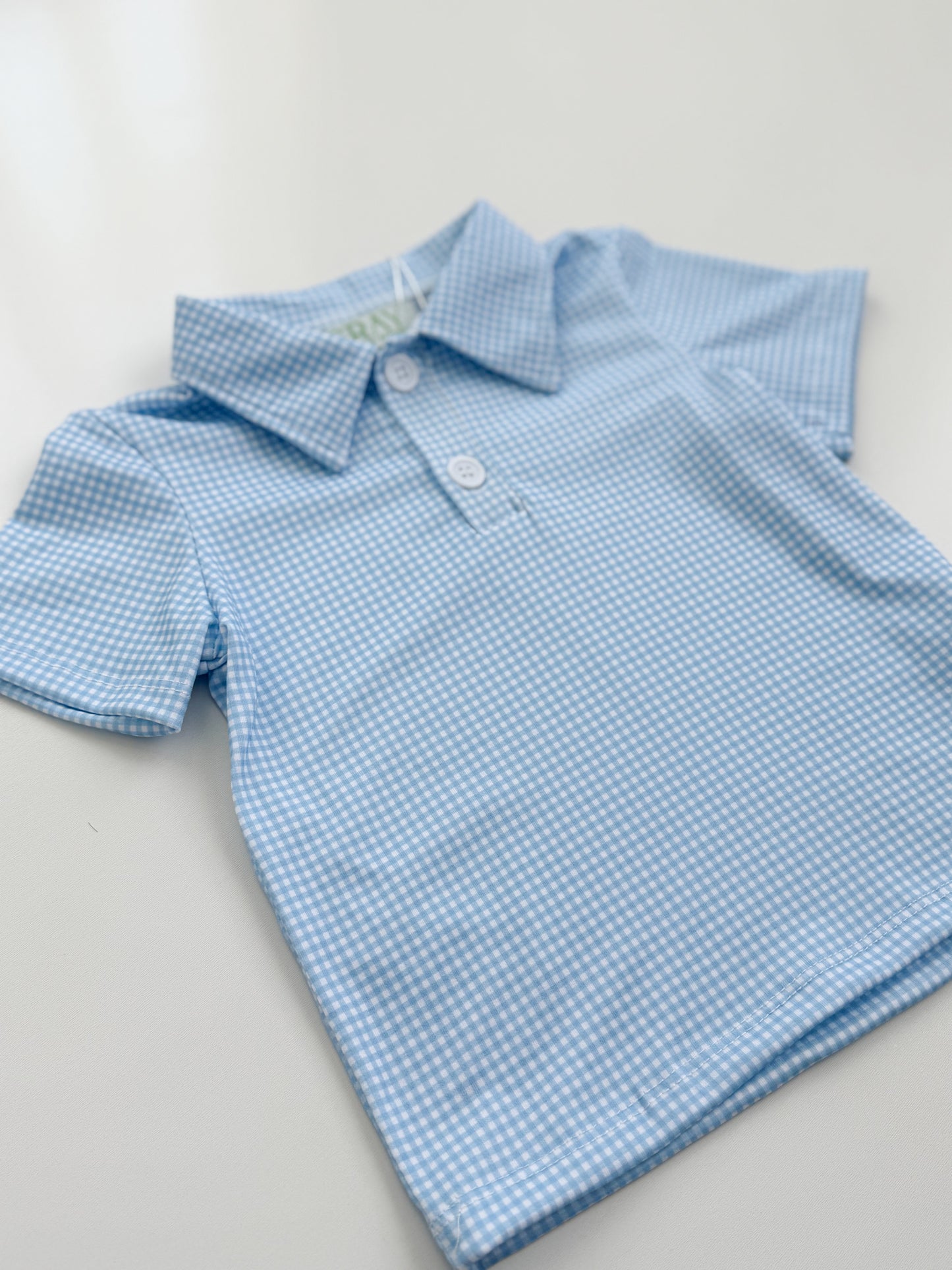 Beckham Gingham Polo