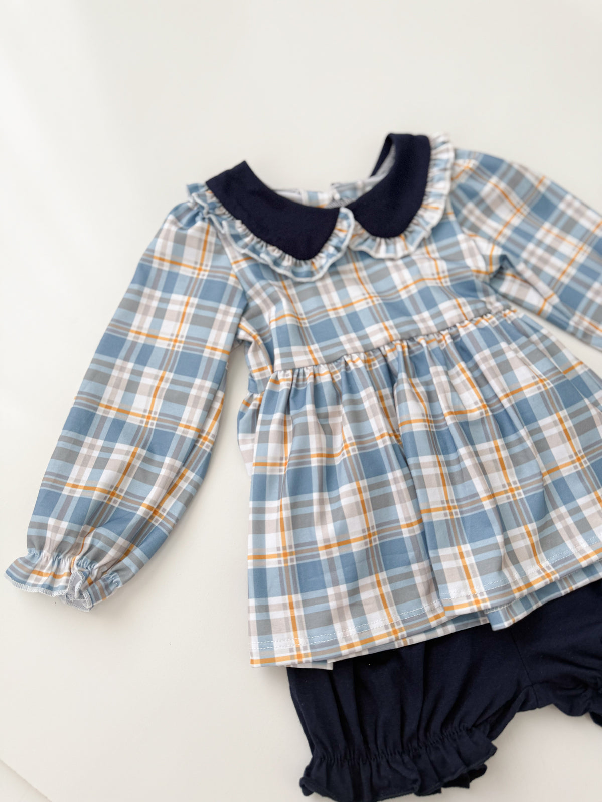 Reese Plaid Bloomer Short Set