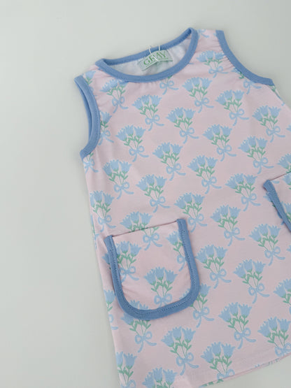Cecelia Floral Pocket Dress