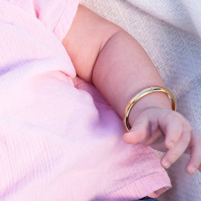 Gold Classic Bangle