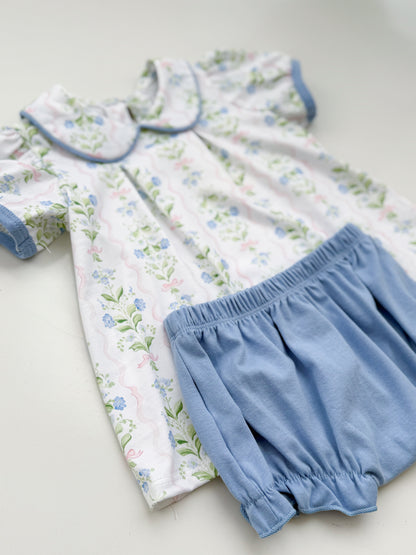 Grace Floral Bloomer Set