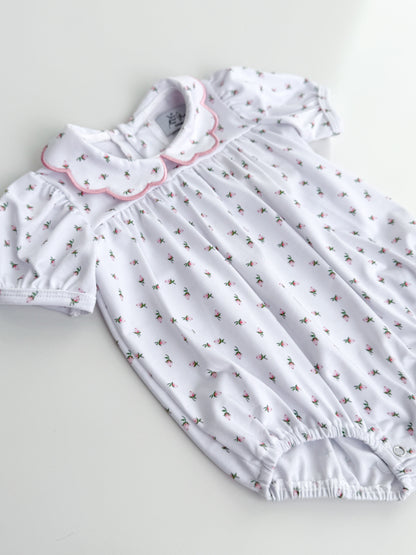 Rosebud Scallop Collar Bubble