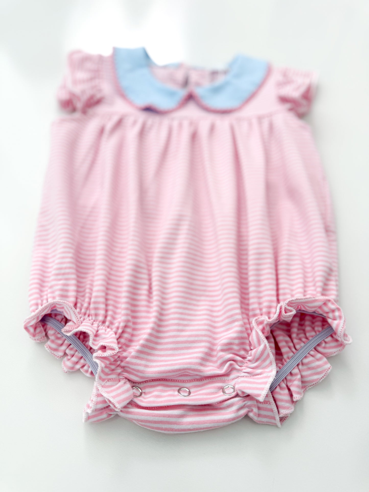 Emmie Striped Girls Bubble