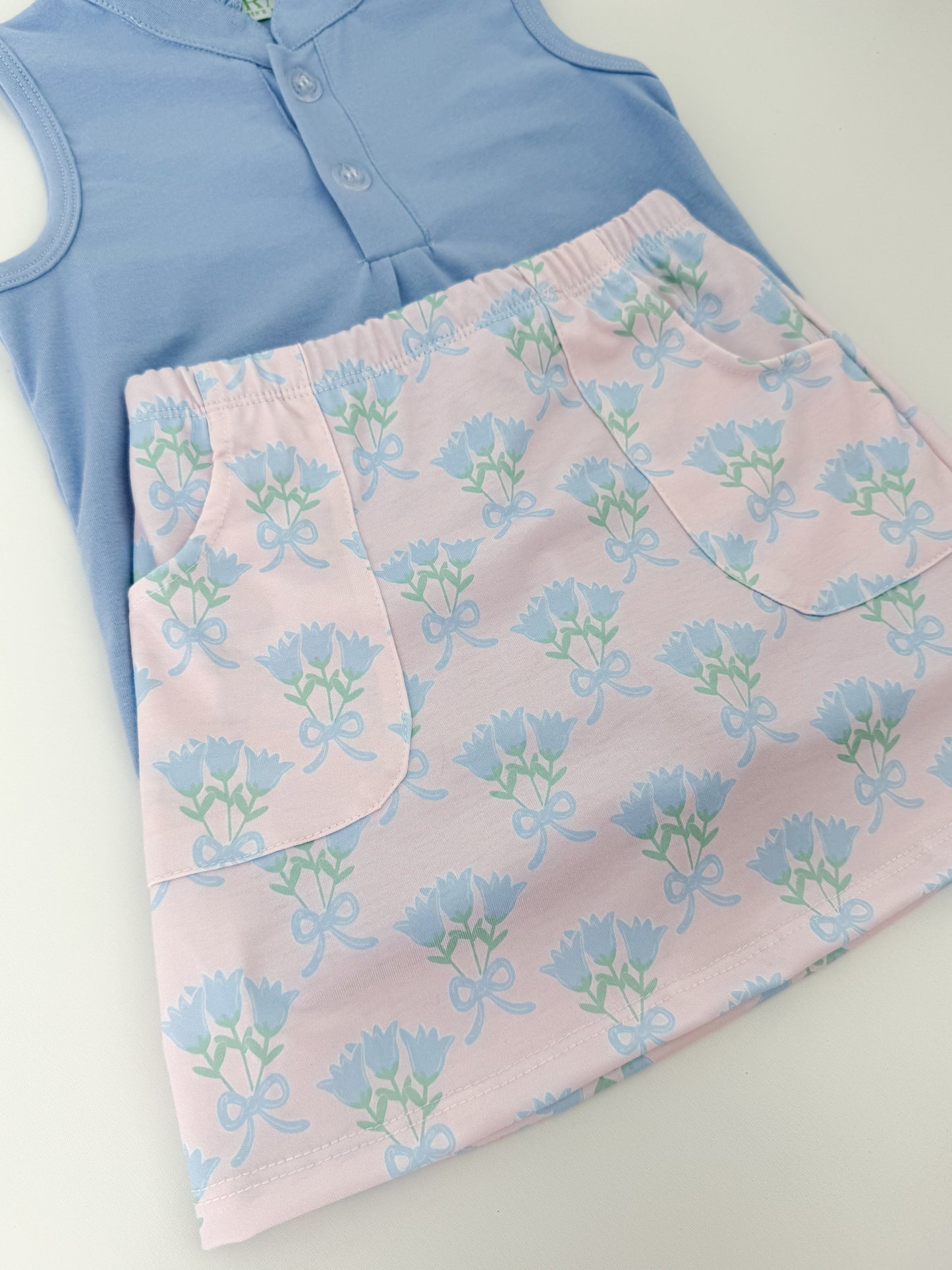 Cecelia Floral Skort Set