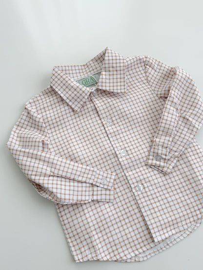 William Plaid Button Down