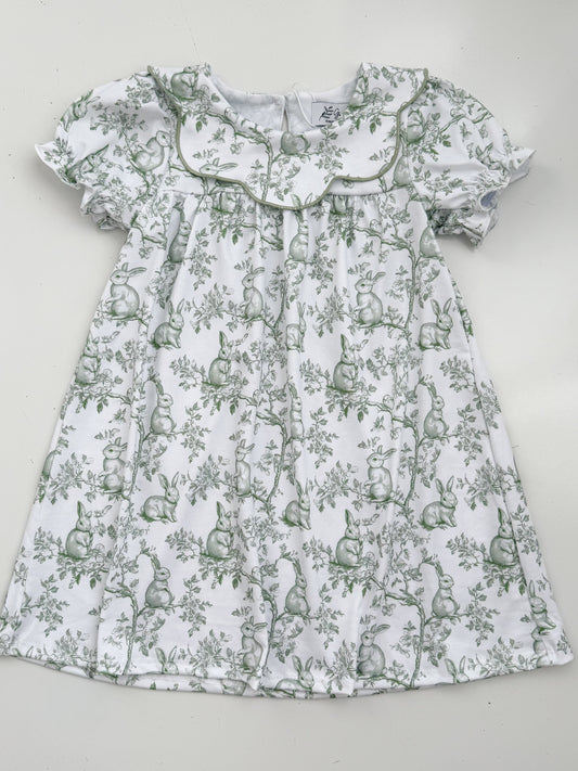 Bunny Toile Dress