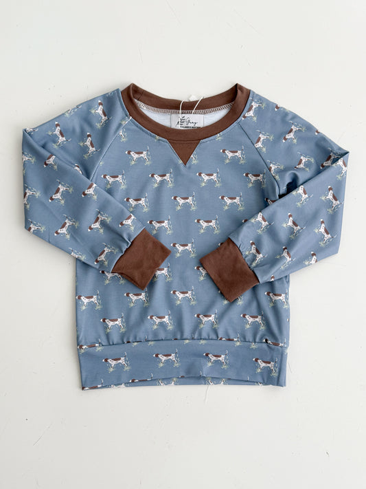 Painted Pointer Knit Pullover