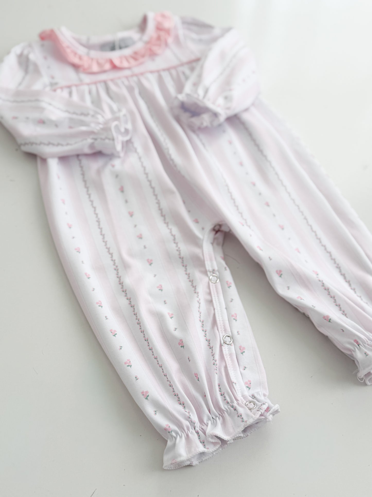 Annie Floral Long Romper