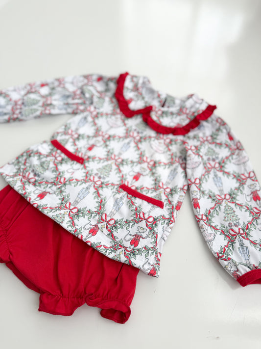 Nutcracker Ballet Bloomer Set