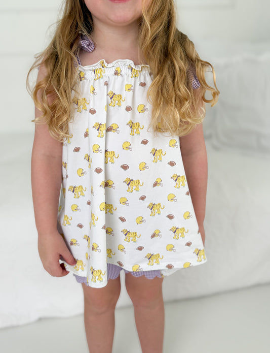 Gamdeday + Gingham Girls Set