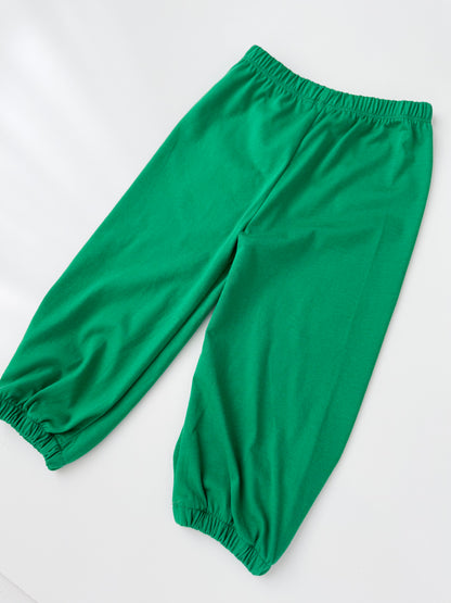 Boys Solid Knit Bubble Pants