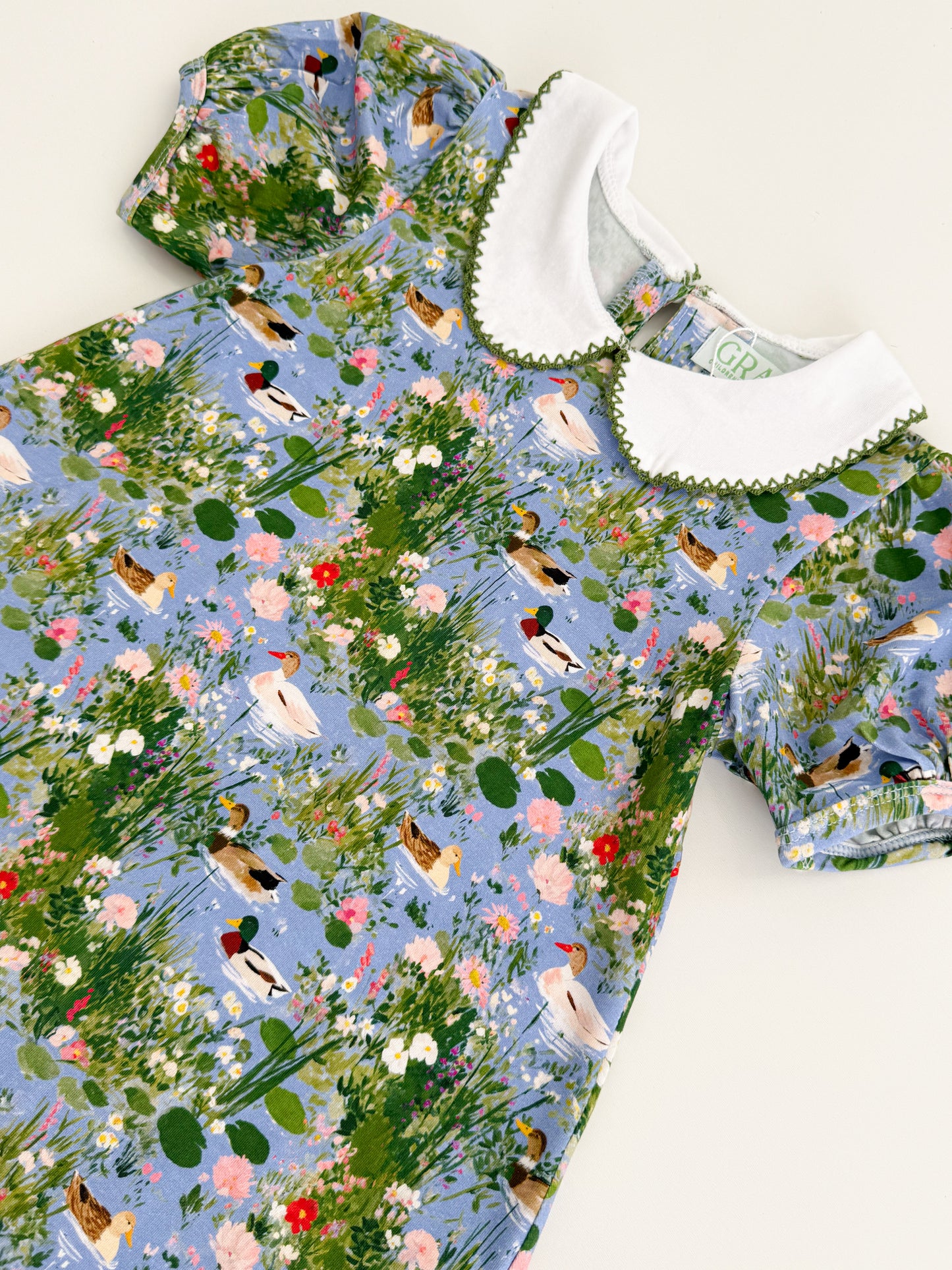 Watercolor Duckling Dress