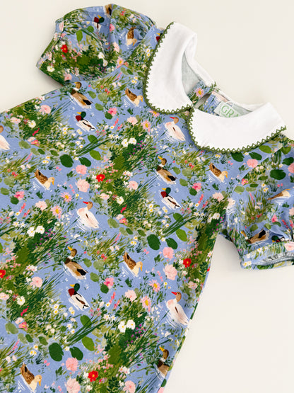 Watercolor Duckling Dress