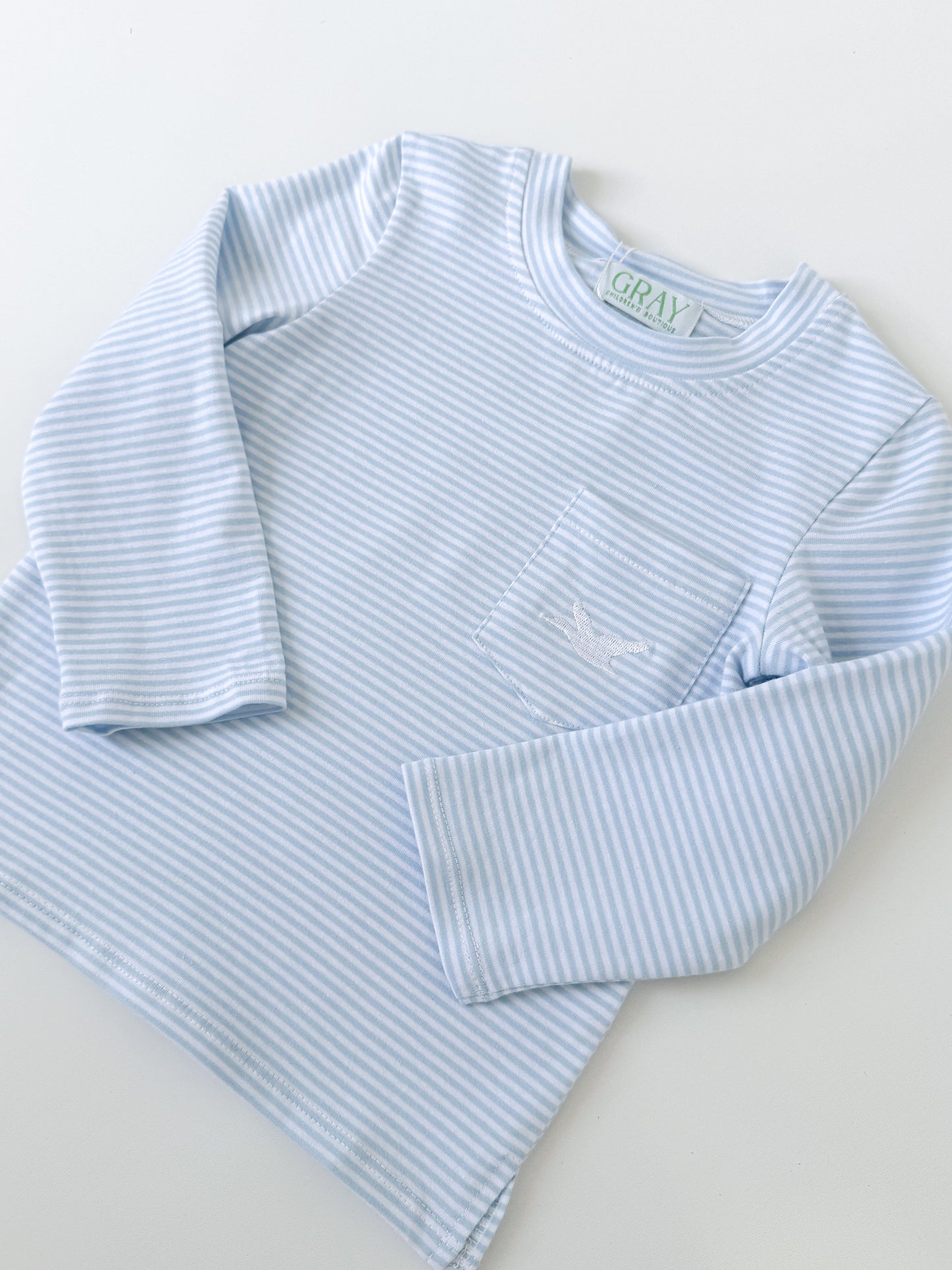 Long Sleeve Everyday Striped Tees