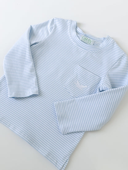 Long Sleeve Everyday Striped Tees