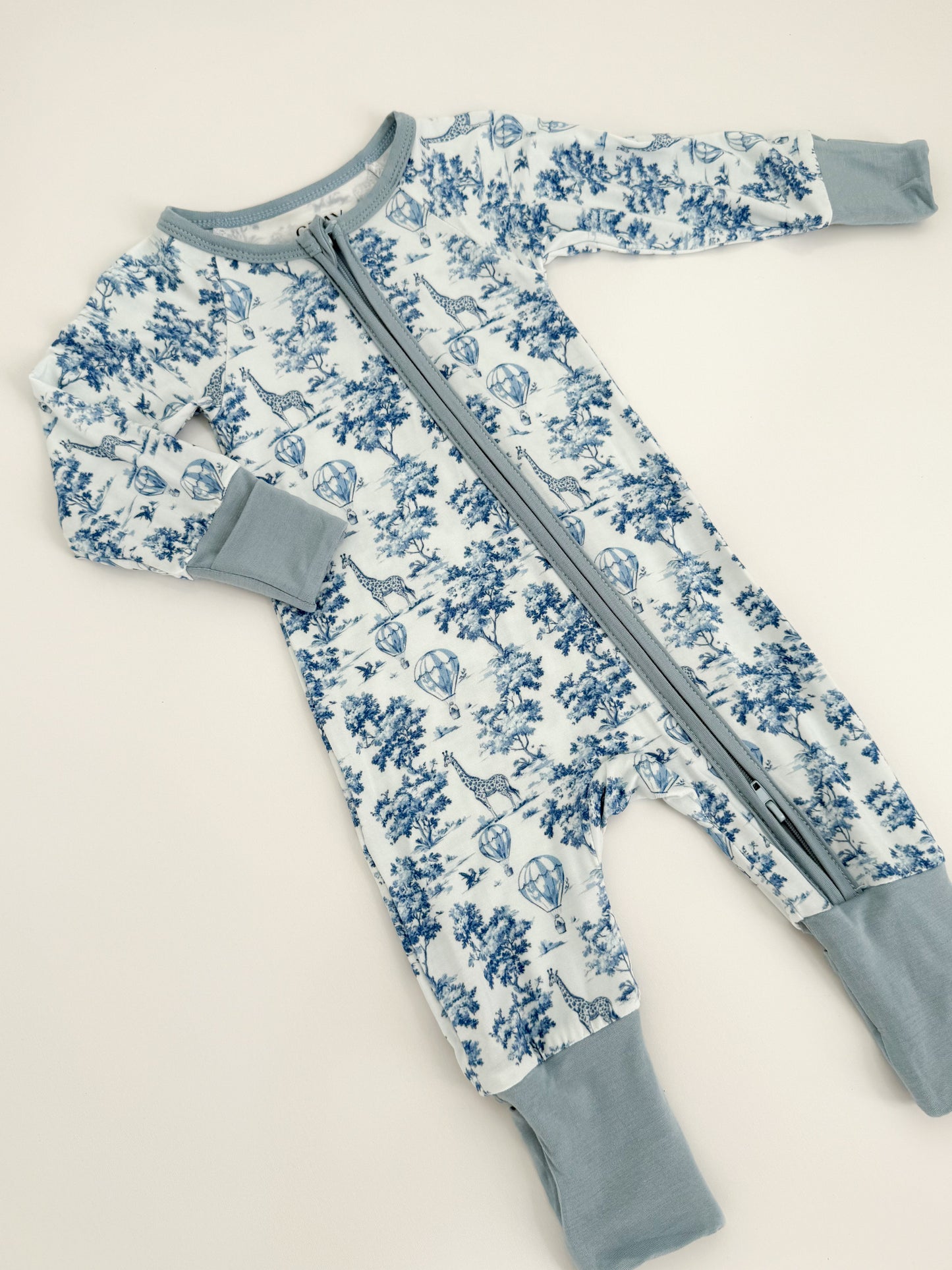 Safari Toile Bamboo Zippy