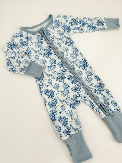 Safari Toile Bamboo Zippy
