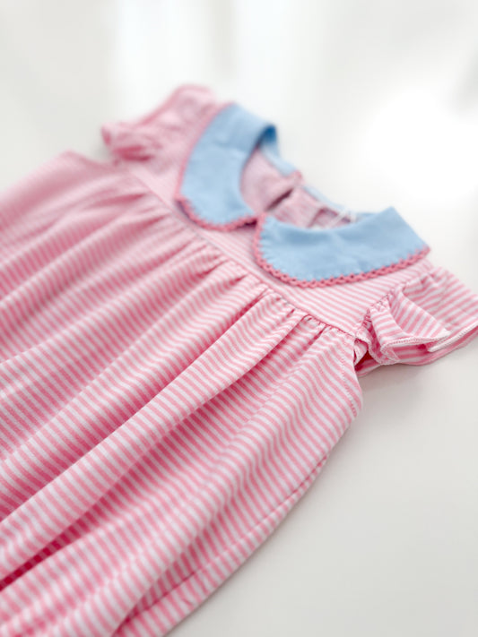 Emmie Striped Girls Bubble