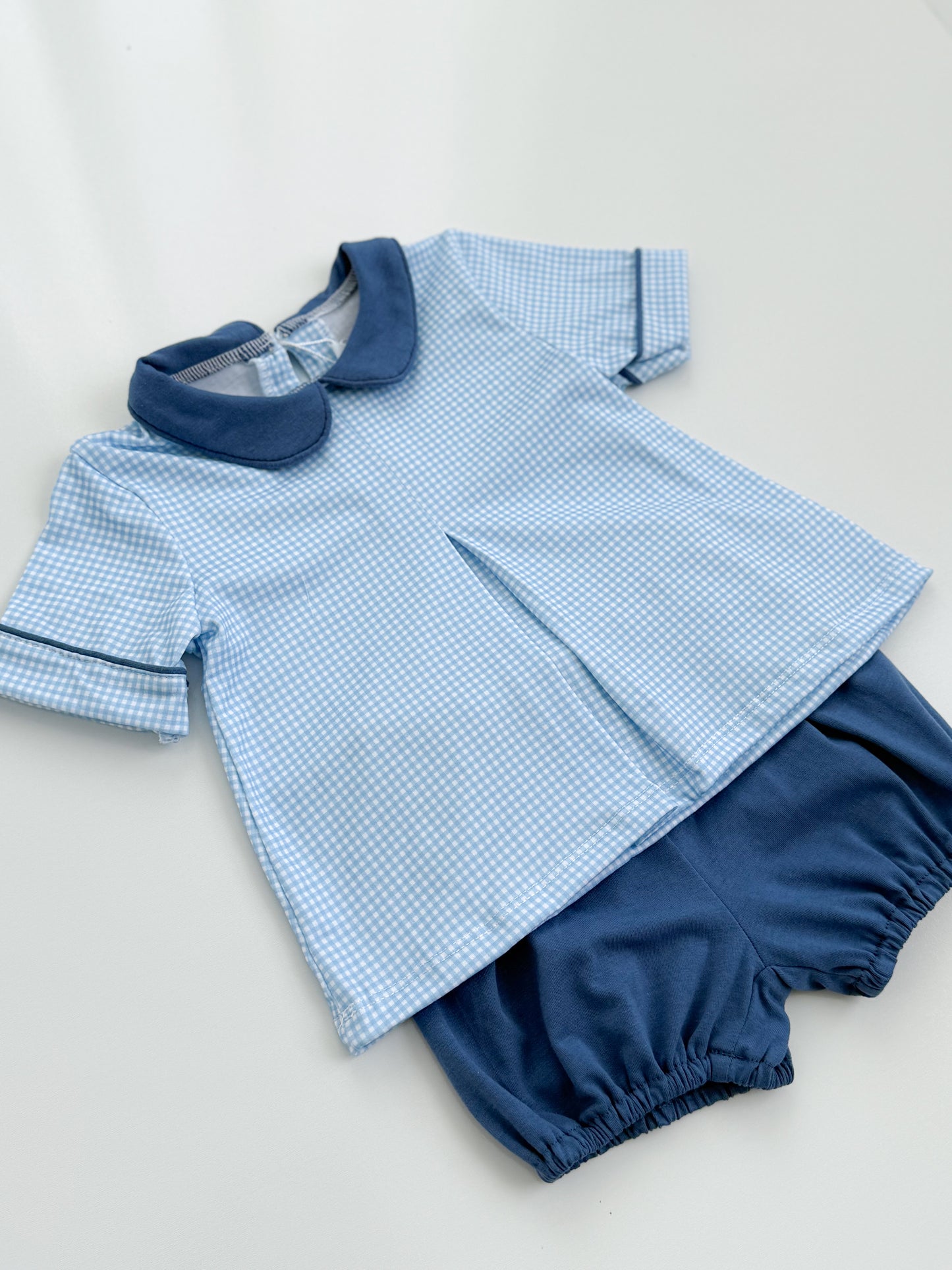Beckham Gingham Boys Set