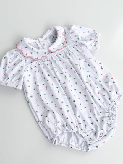 Rosebud Scallop Collar Bubble