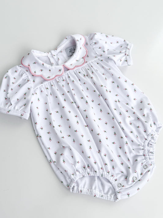 Rosebud Scallop Collar Bubble