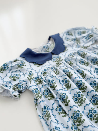 Lennon Scallop Collar Dress