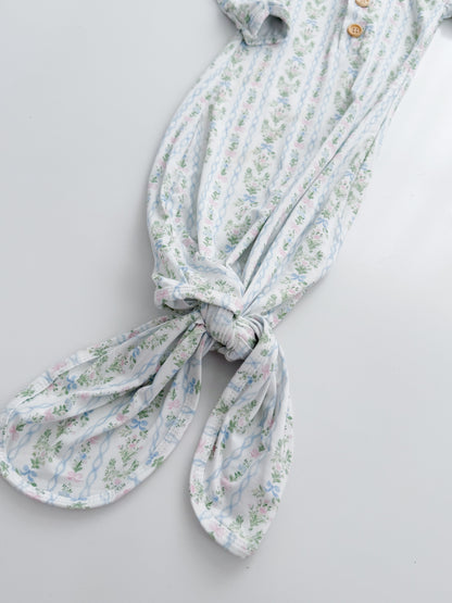 Marlowe Floral Knotted Gown Set