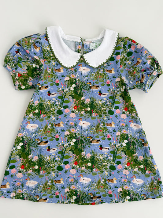 Watercolor Duckling Dress