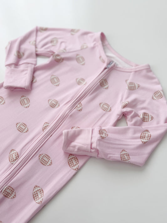 Touchdown Pink Bamboo Zippy