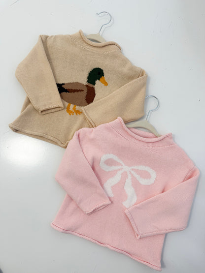 Bow Rollneck Sweater