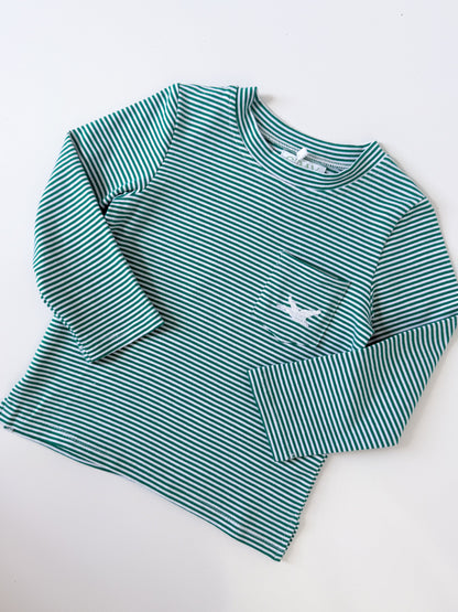 Long Sleeve Everyday Striped Tees
