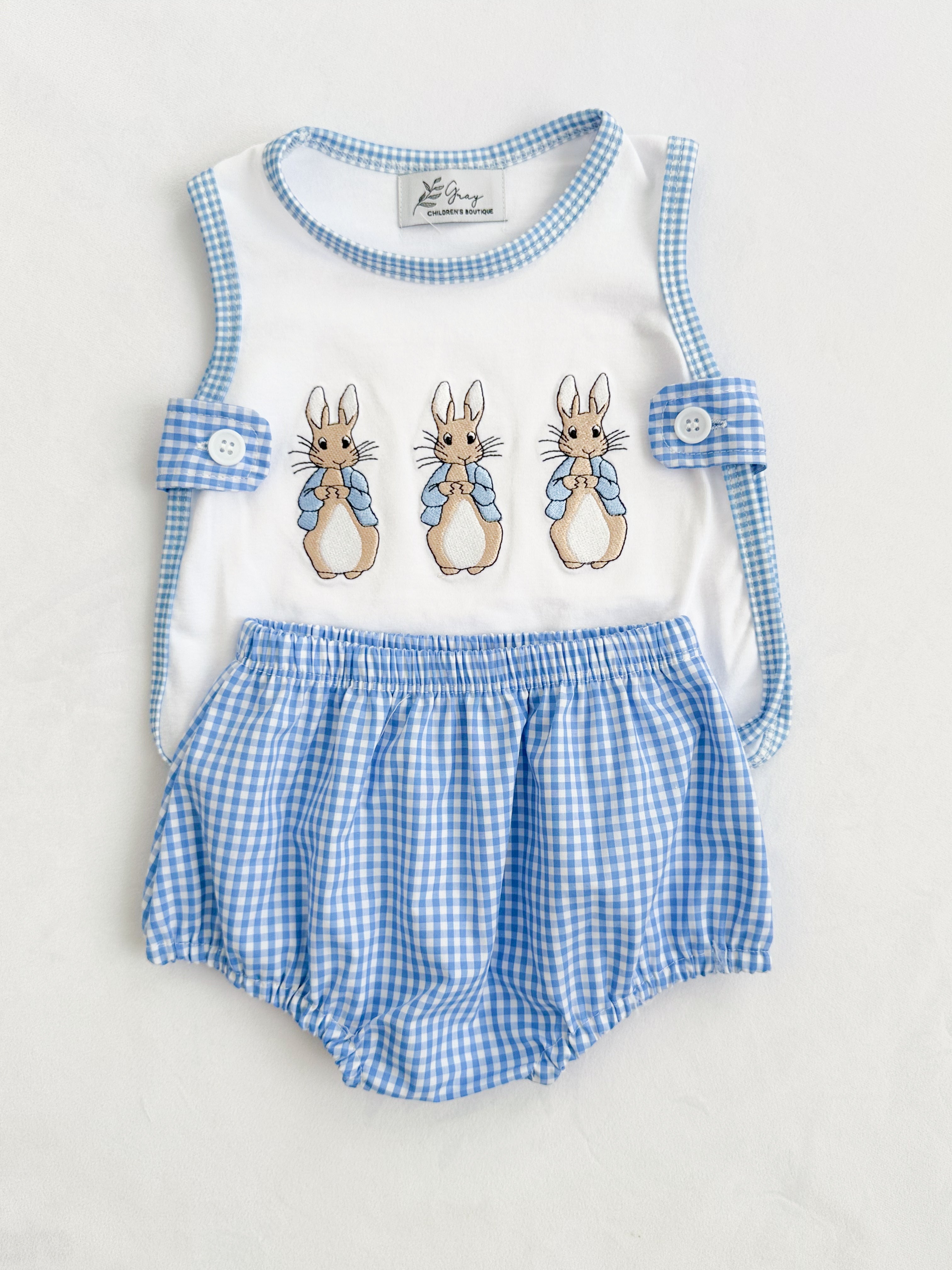 Pantaloncini Bambino Coniglietto Costume Da Peter Rabbit Celeste Rabbit R 1