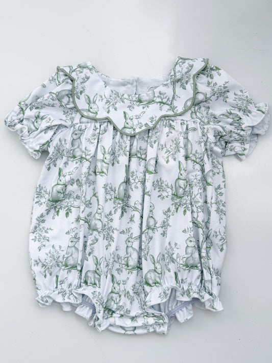 Bunny Toile Girls Bubble