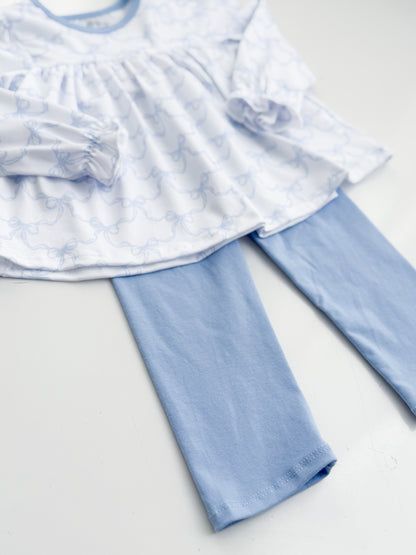 Olivia Bow Legging Set