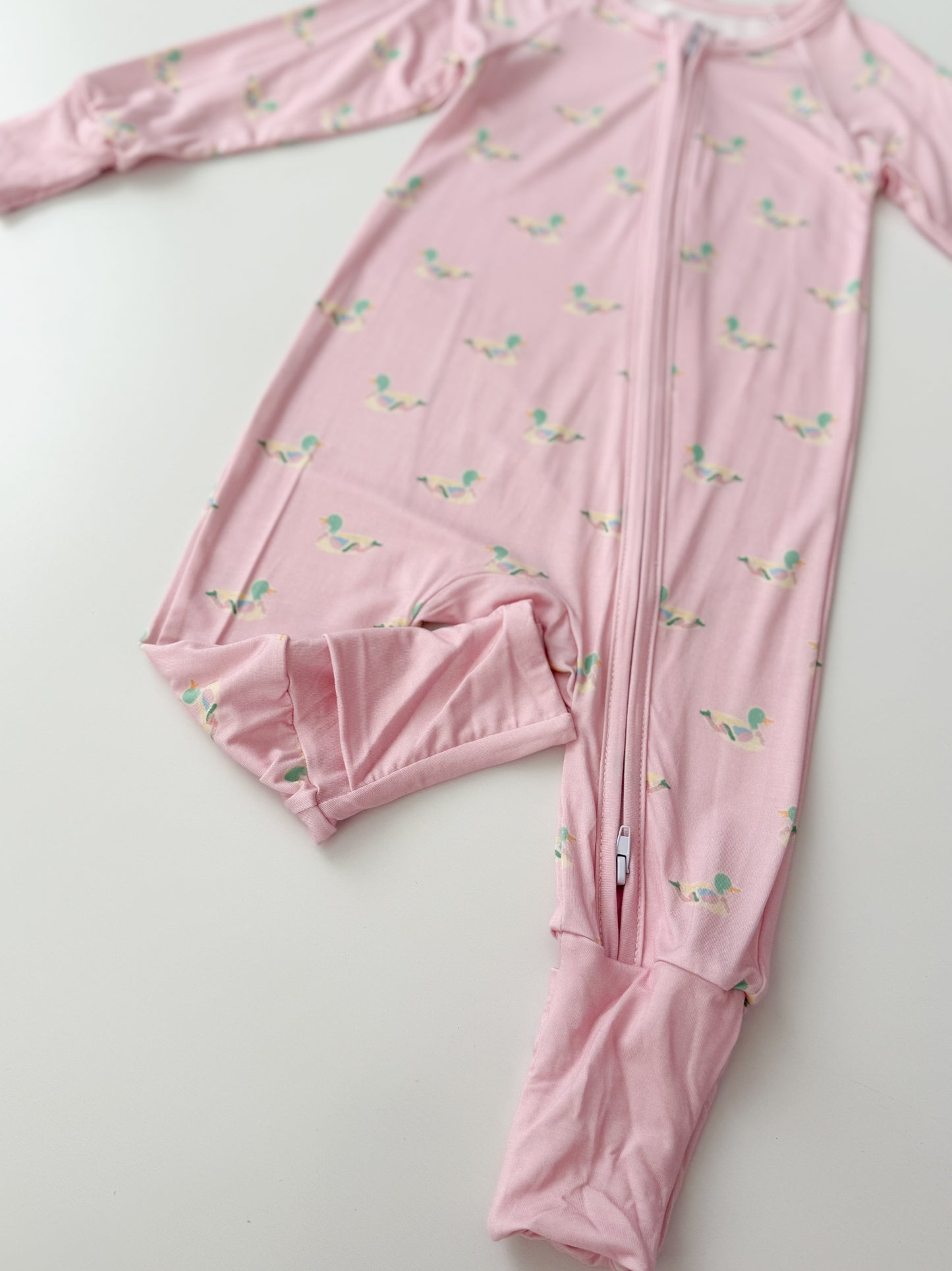 Pink Pond Parade Bamboo Zippy