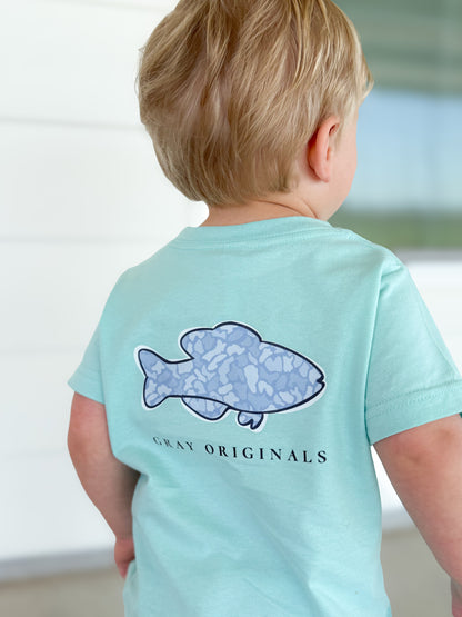 Camo Catch - Gray Originals Tee