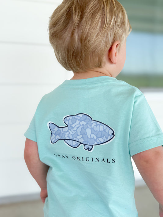 Camo Catch - Gray Originals Tee