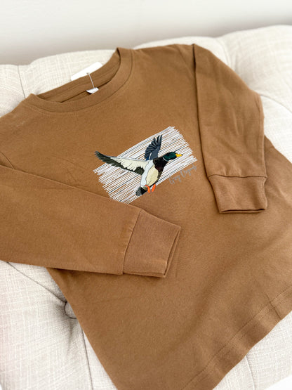 Migration Long Sleeve Tee - Gray Originals