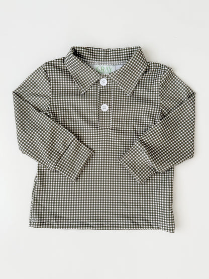 Holly Gingham Polo