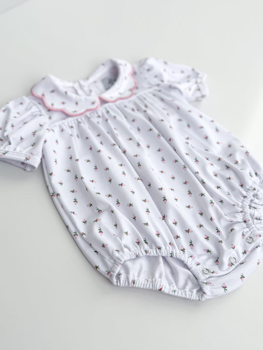 Rosebud Scallop Collar Bubble