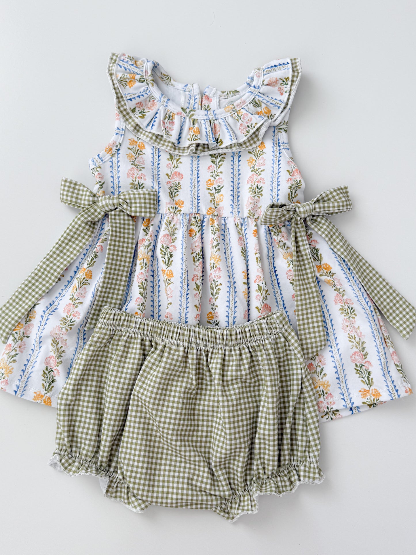 Emma Floral Bloomer Set
