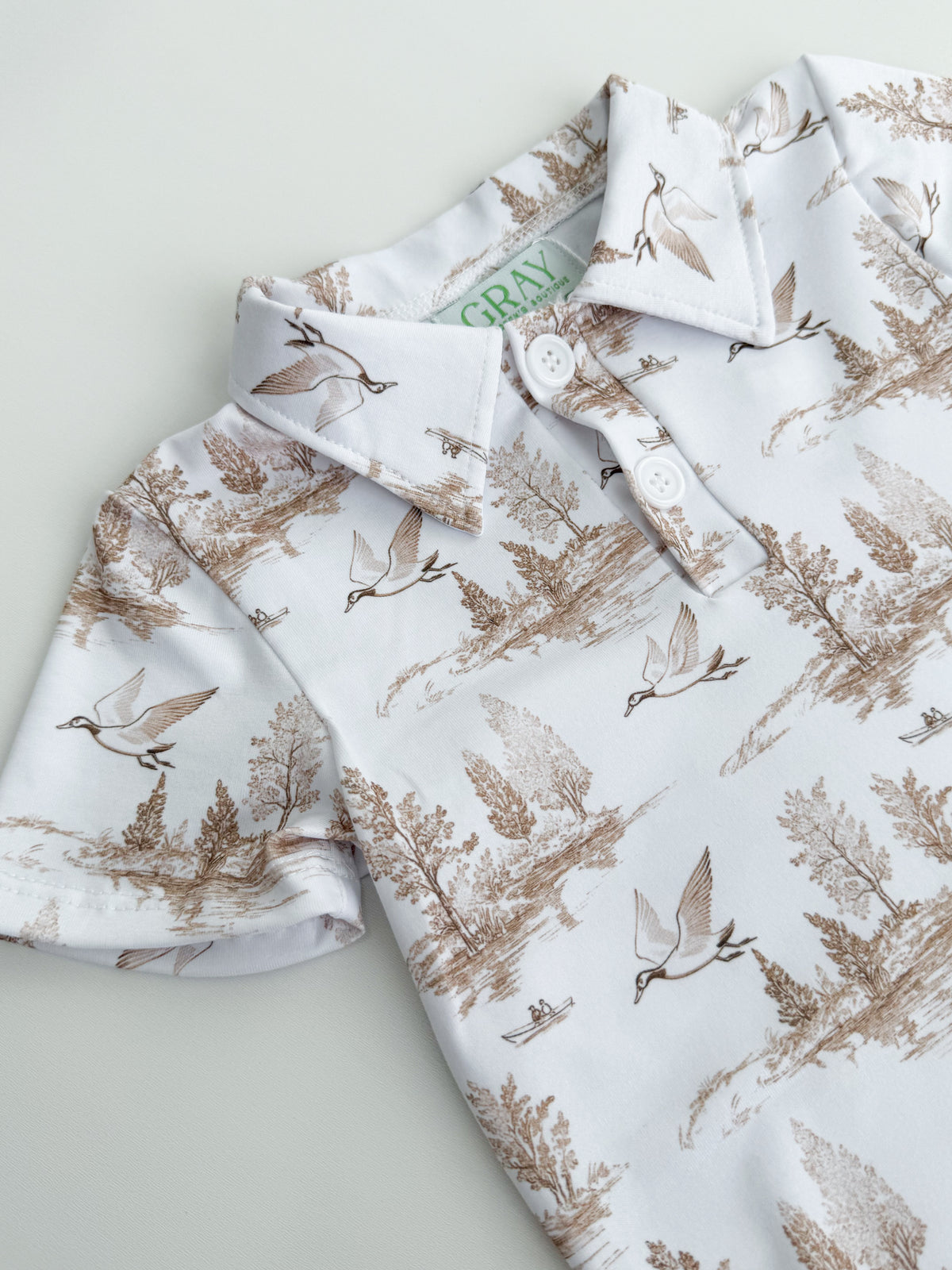 Mallard Toile Polo