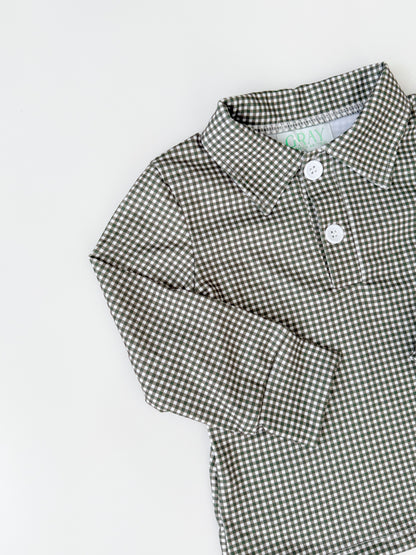 Holly Gingham Polo