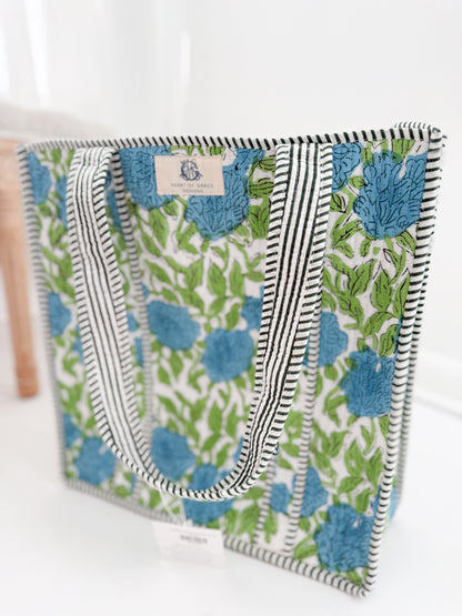 Charleston | Regular Size Quilted Tote Bag 