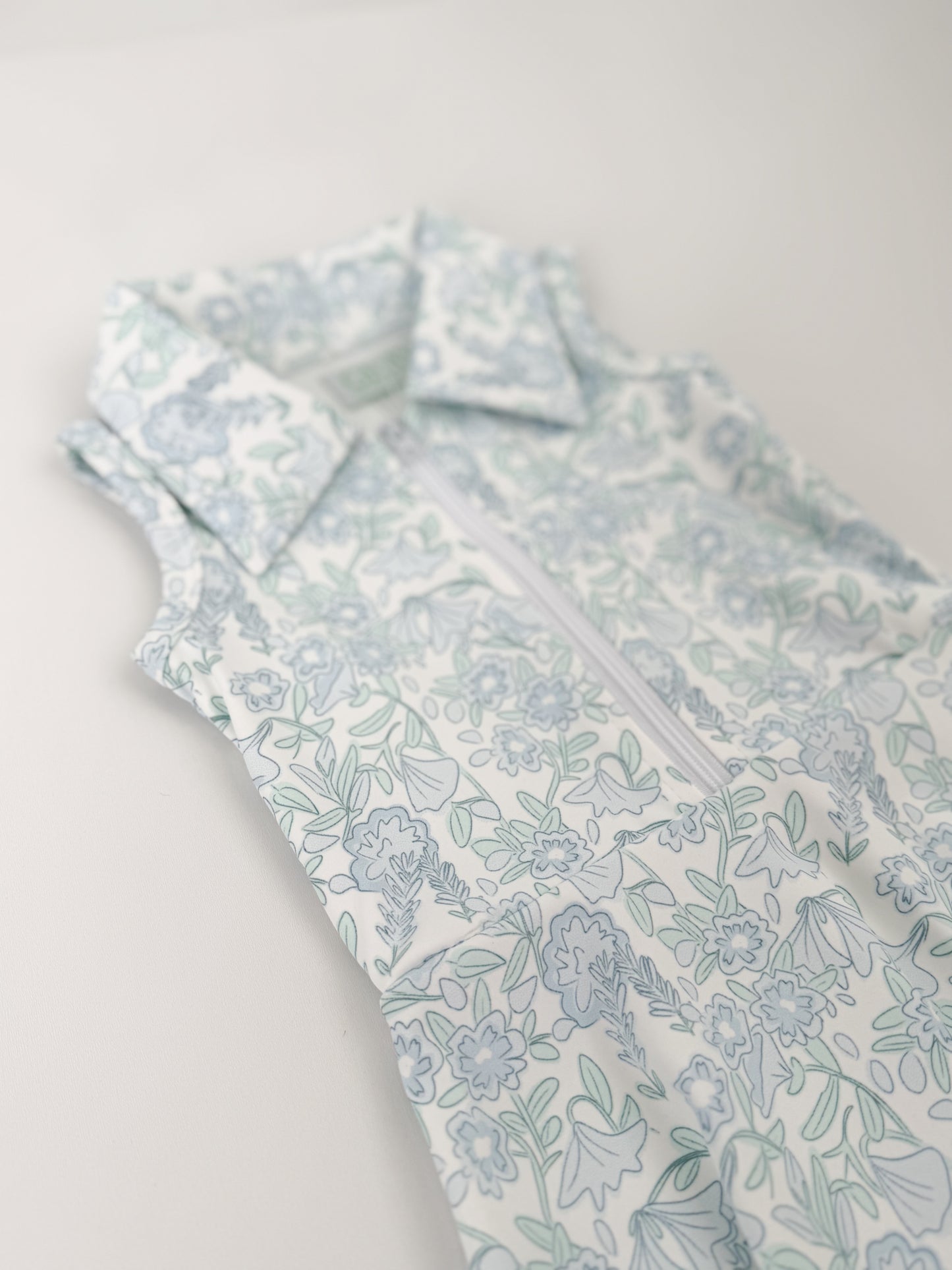 Charlotte Floral Zippered Yoga Dress