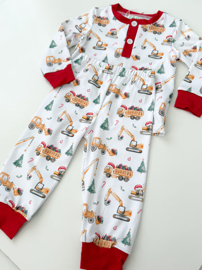 North Pole Construction Crew Pajama Set