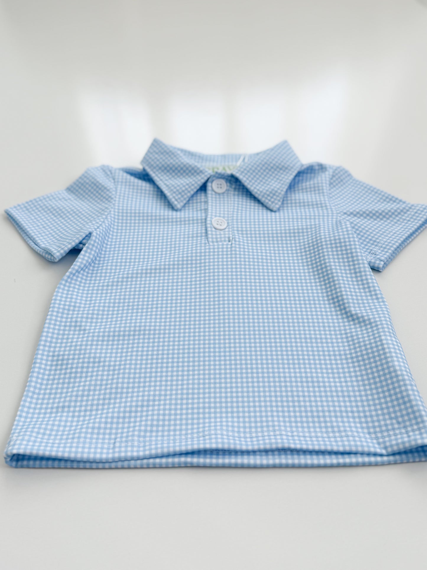 Beckham Gingham Polo