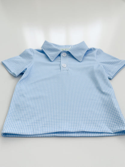 Beckham Gingham Polo