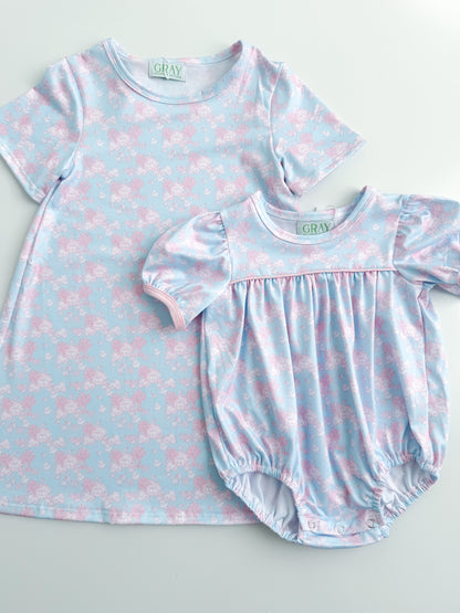 Pink Farm Toile Bubble