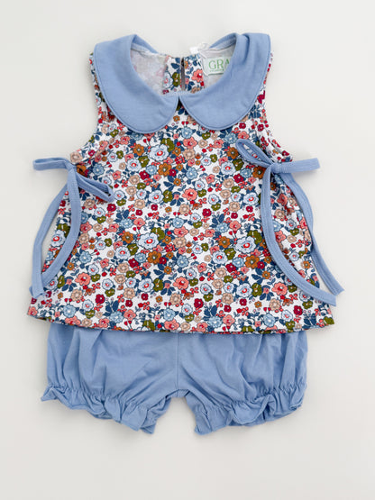 Mae Floral Bloomer Short Set